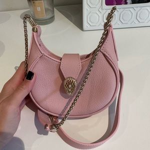 Bulgari Sea Micro Hobo Bag in Pink